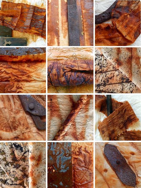 rust dye material